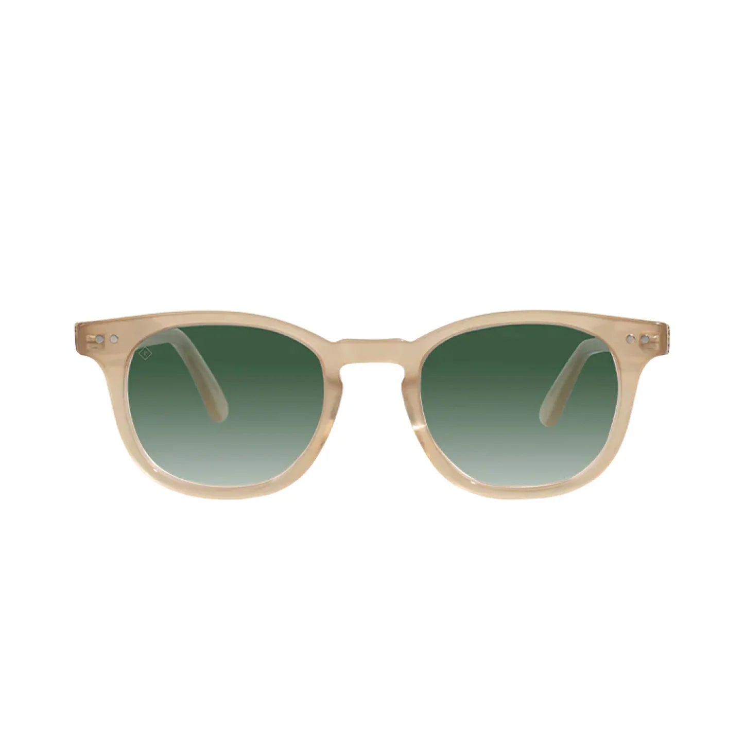 chester polarized sunglasses in honey green lenses