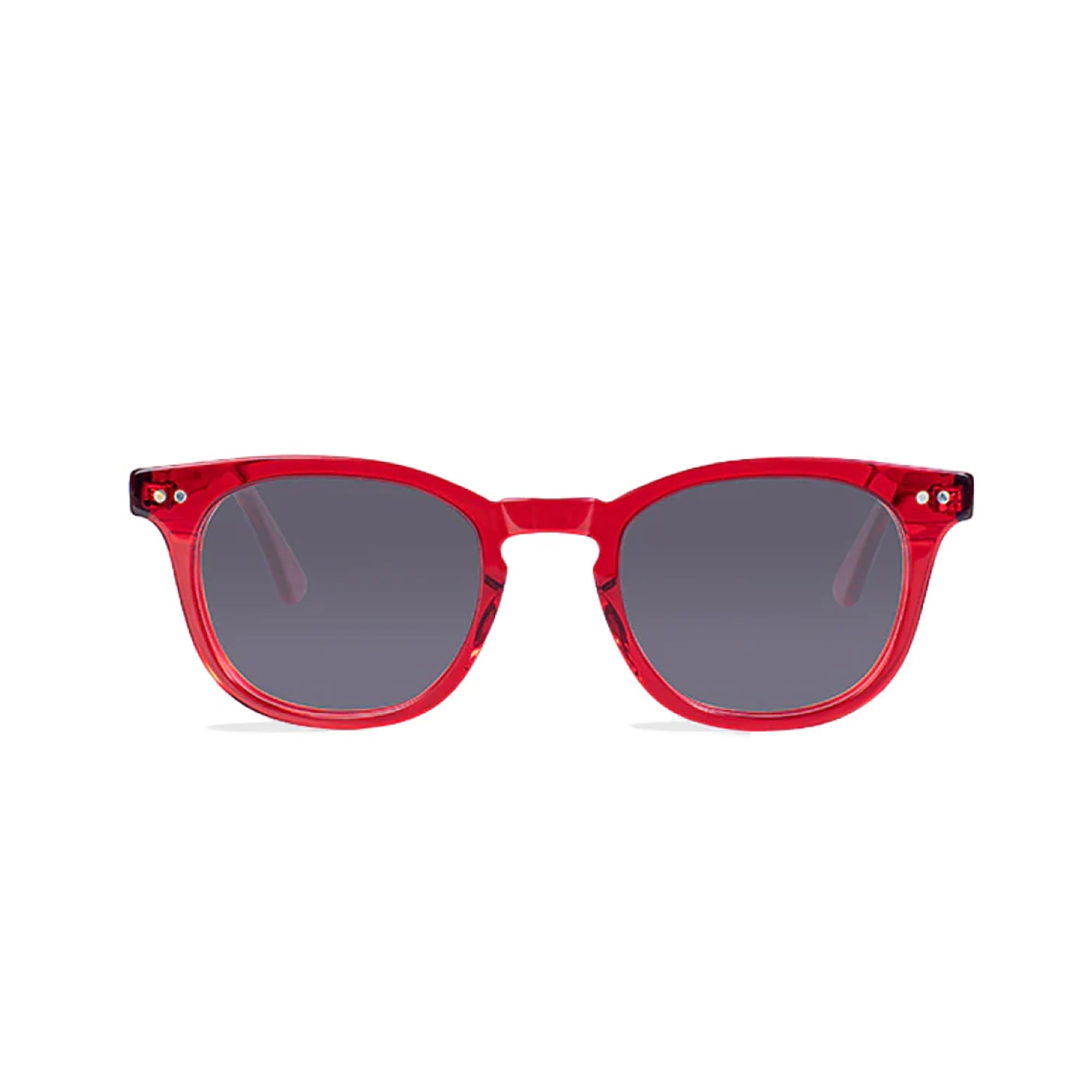 chester red gray lens sunglasses