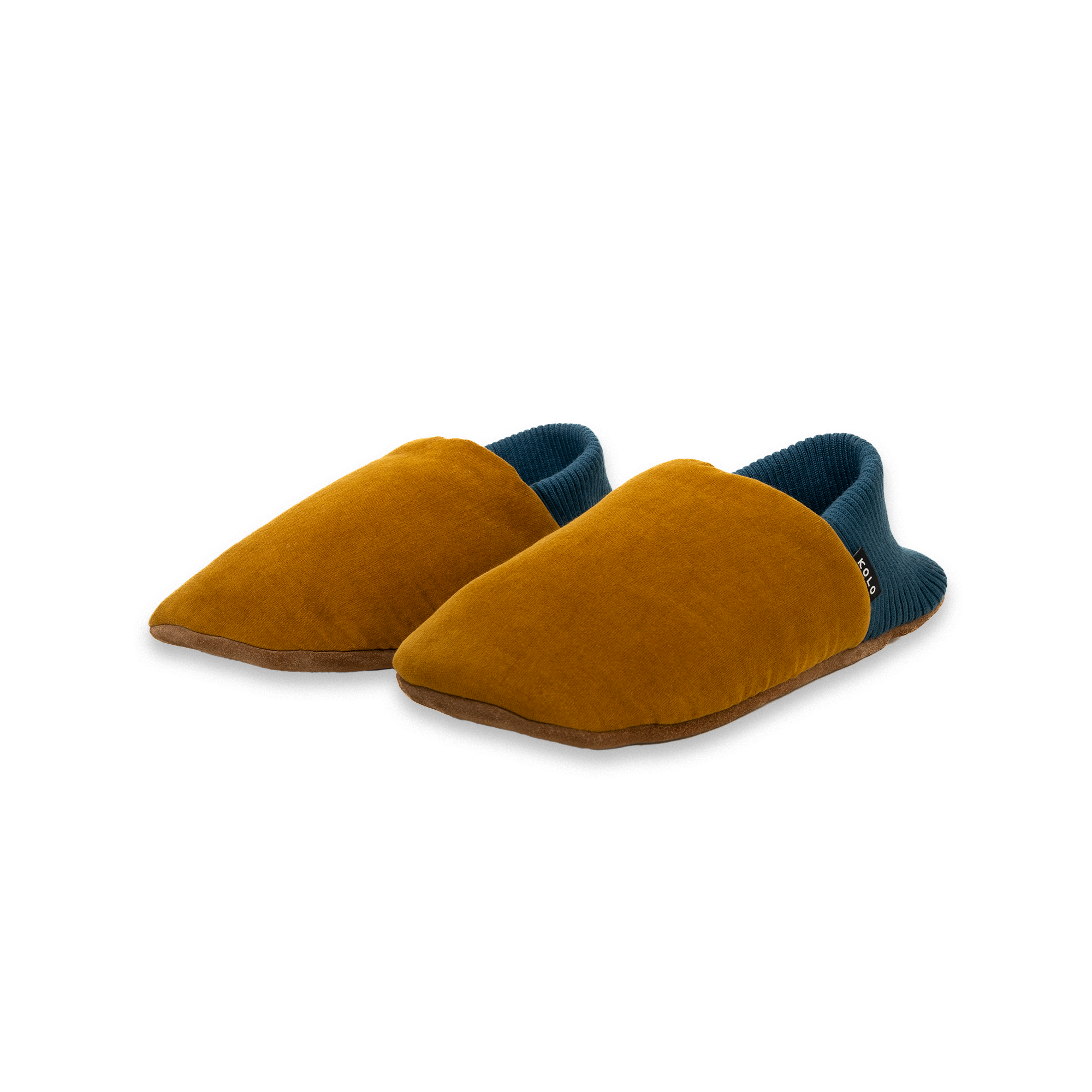 Vannes Velvet House Shoes - Corduroy-Lined