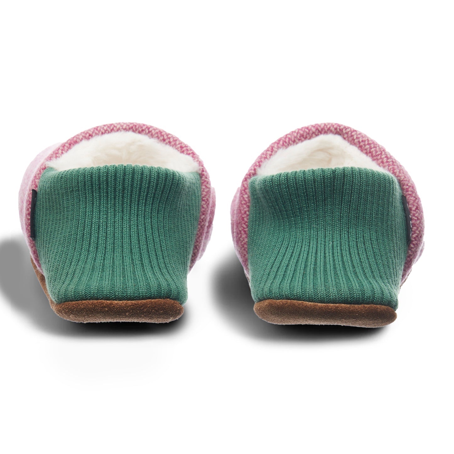 Burel Wool House Shoes - Fur-Lined