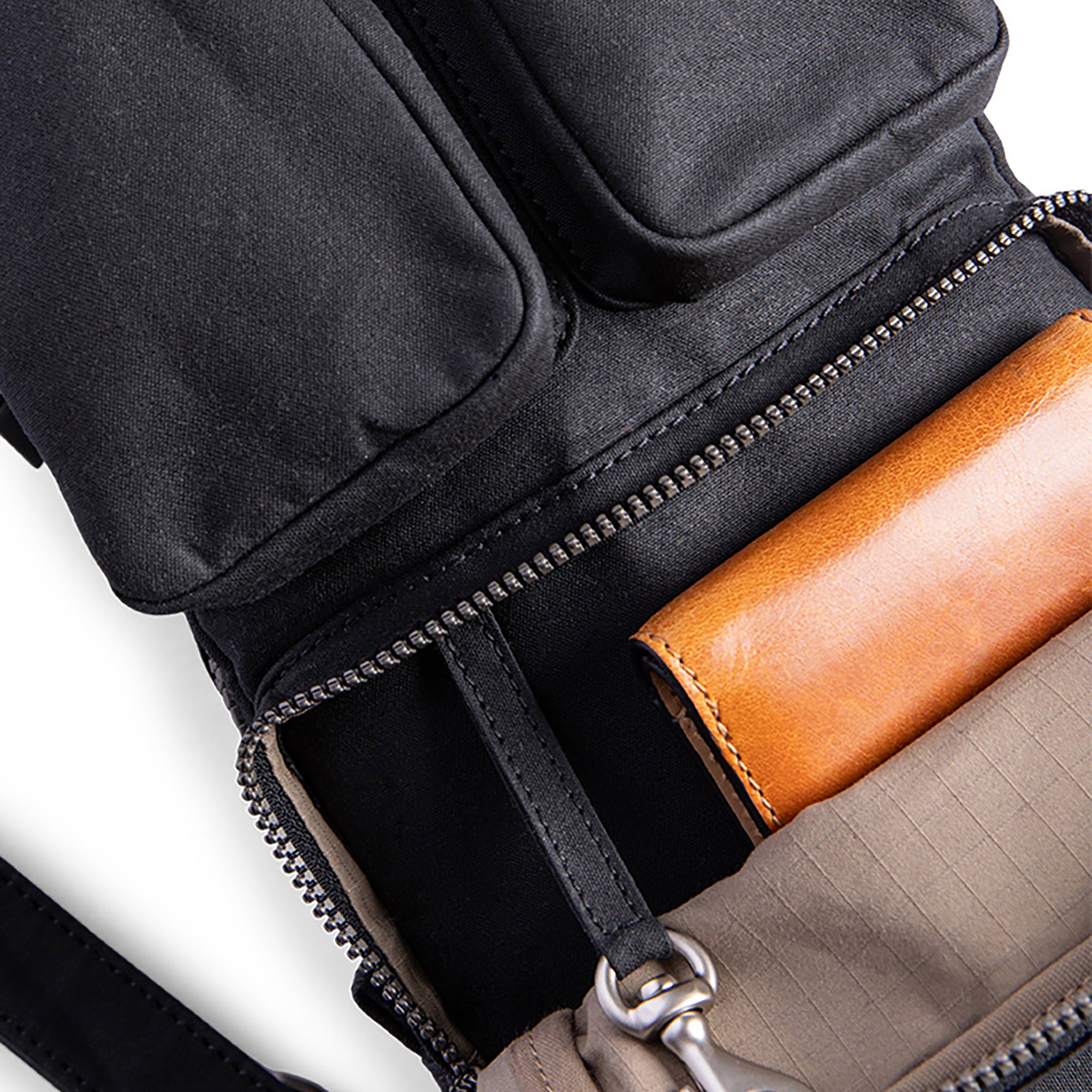 black colby sling bag