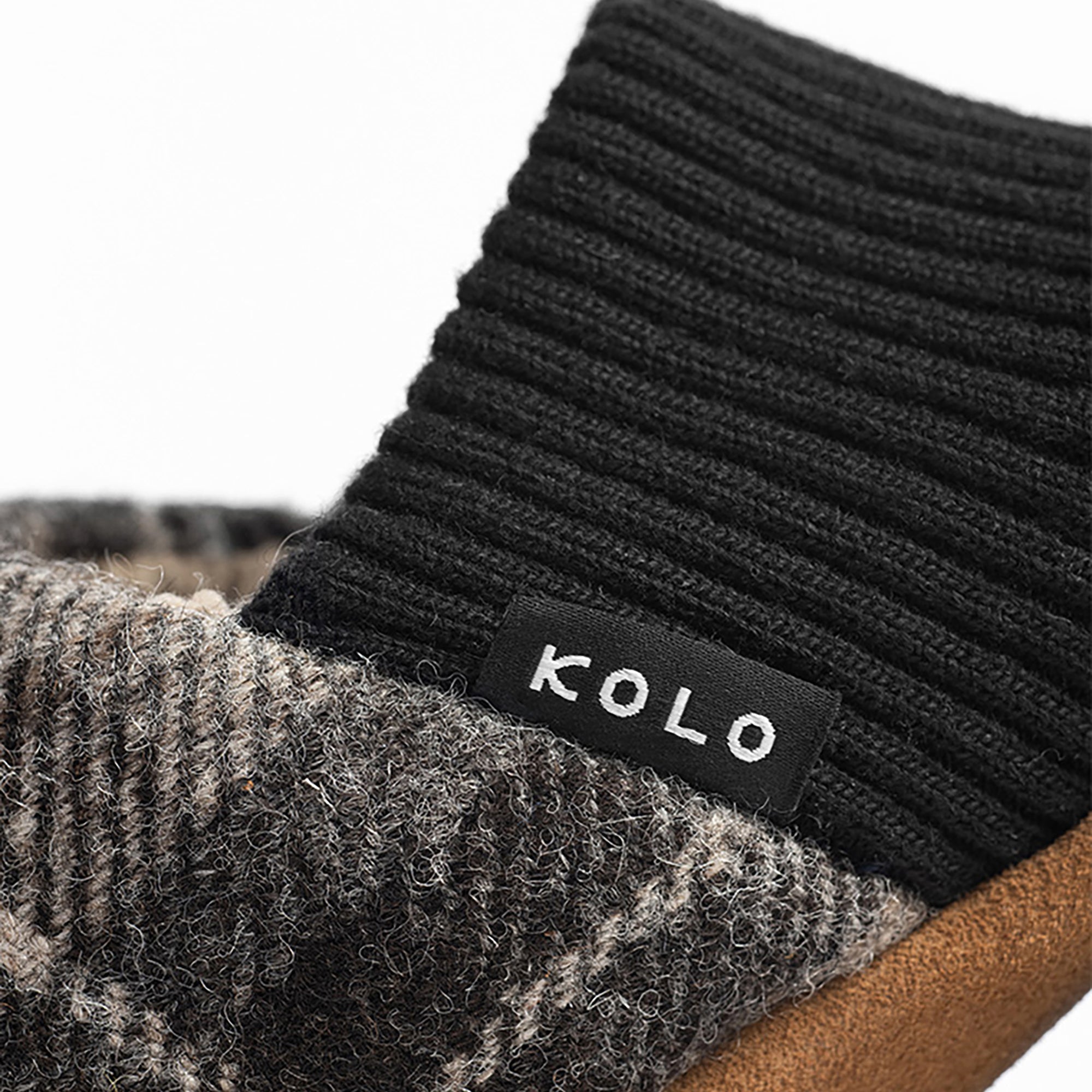 Hawick Tweed House Shoes - Corduroy-Lined