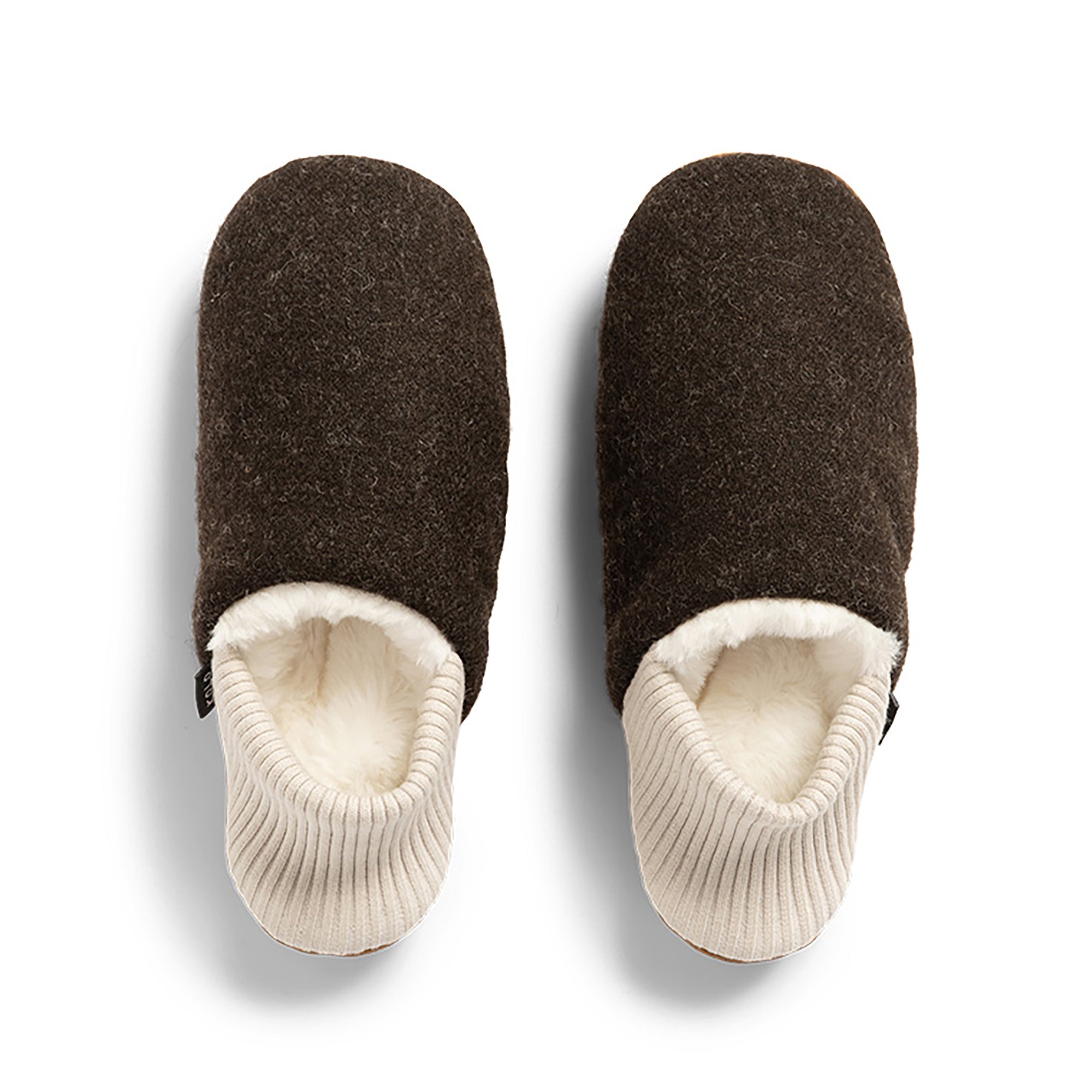 Hawick Tweed House Shoes - Fur-Lined