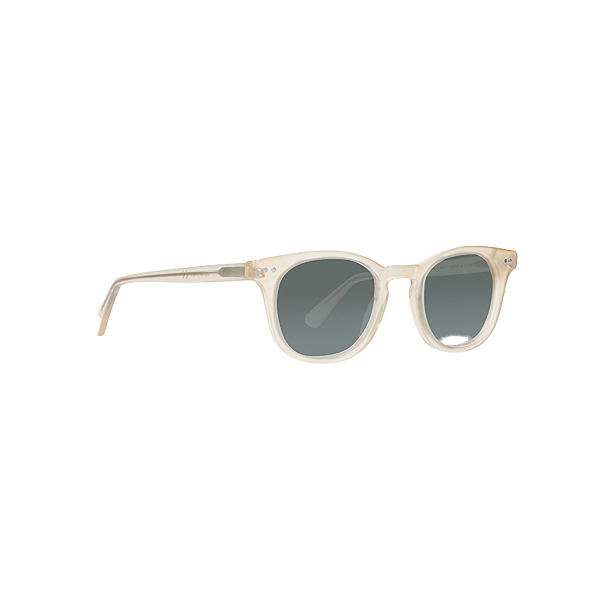 chester honey sunglasses with green lens
