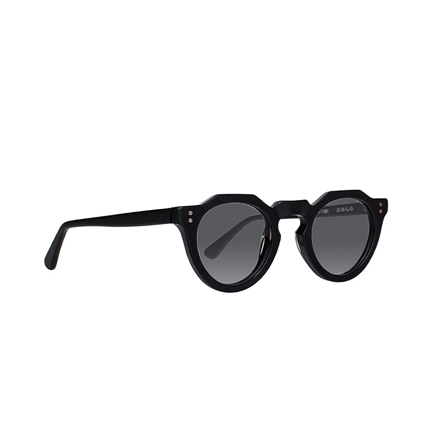gordes brushed black sunglasses