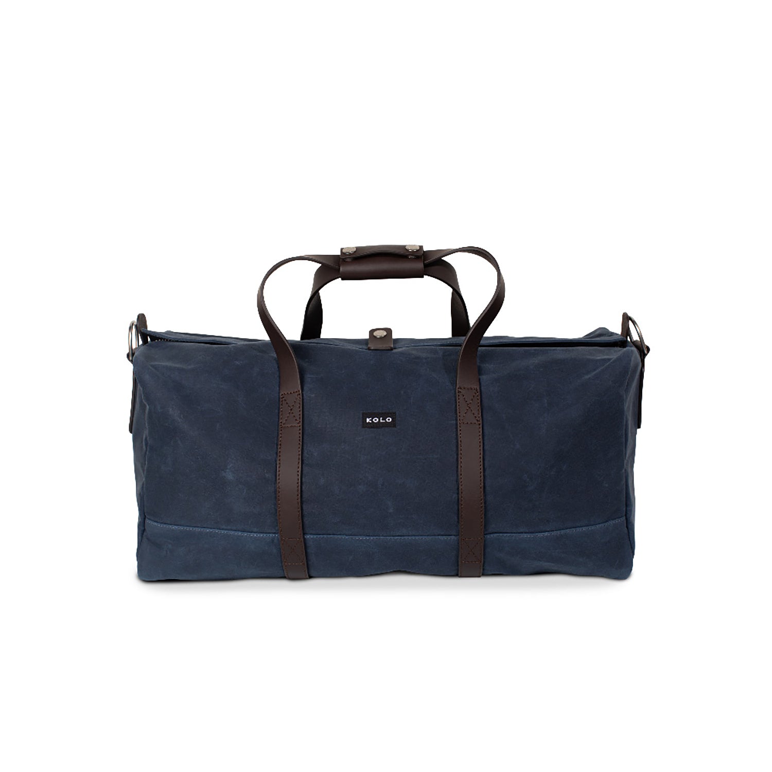 eton weekender duffle in navy