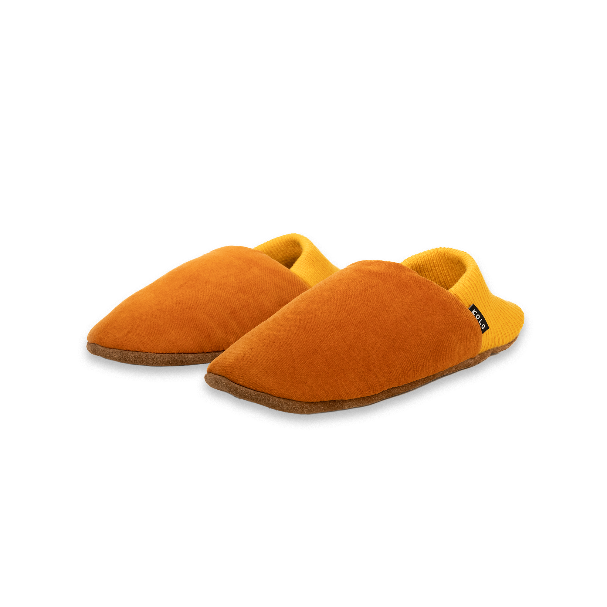 Vannes Velvet House Shoes - Corduroy-Lined