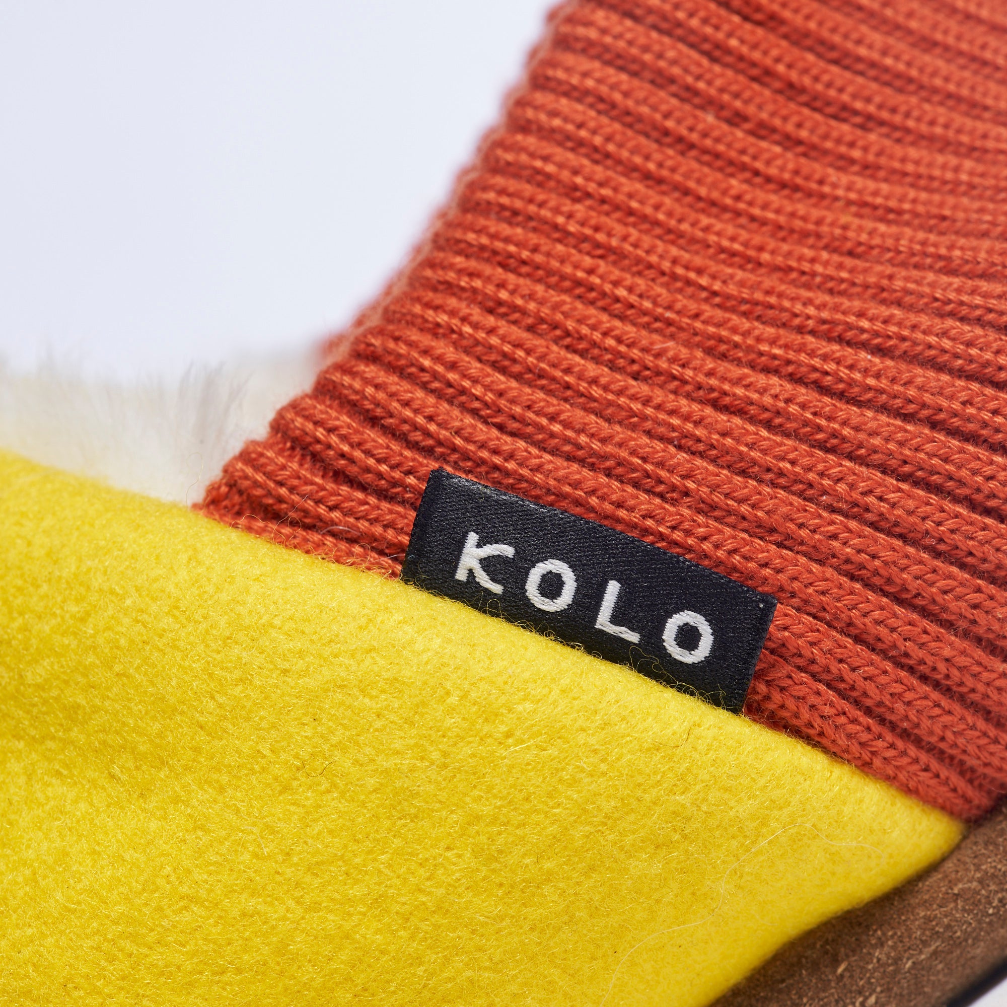 Burel Wool House Shoes - Fur-Lined