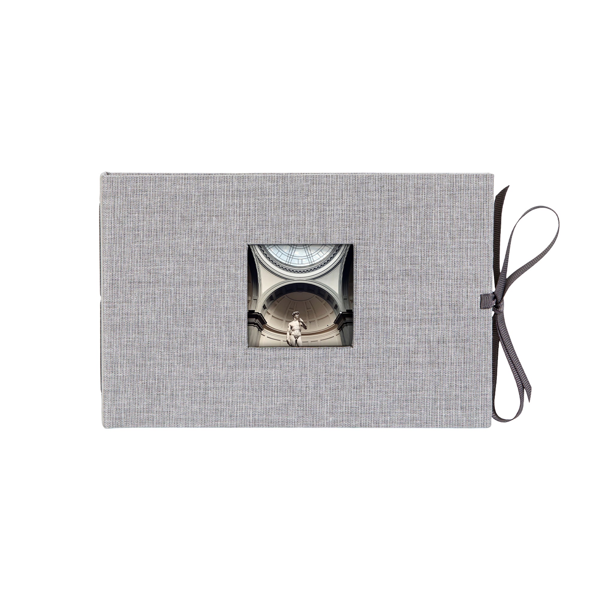 noci photo album in chambray grey