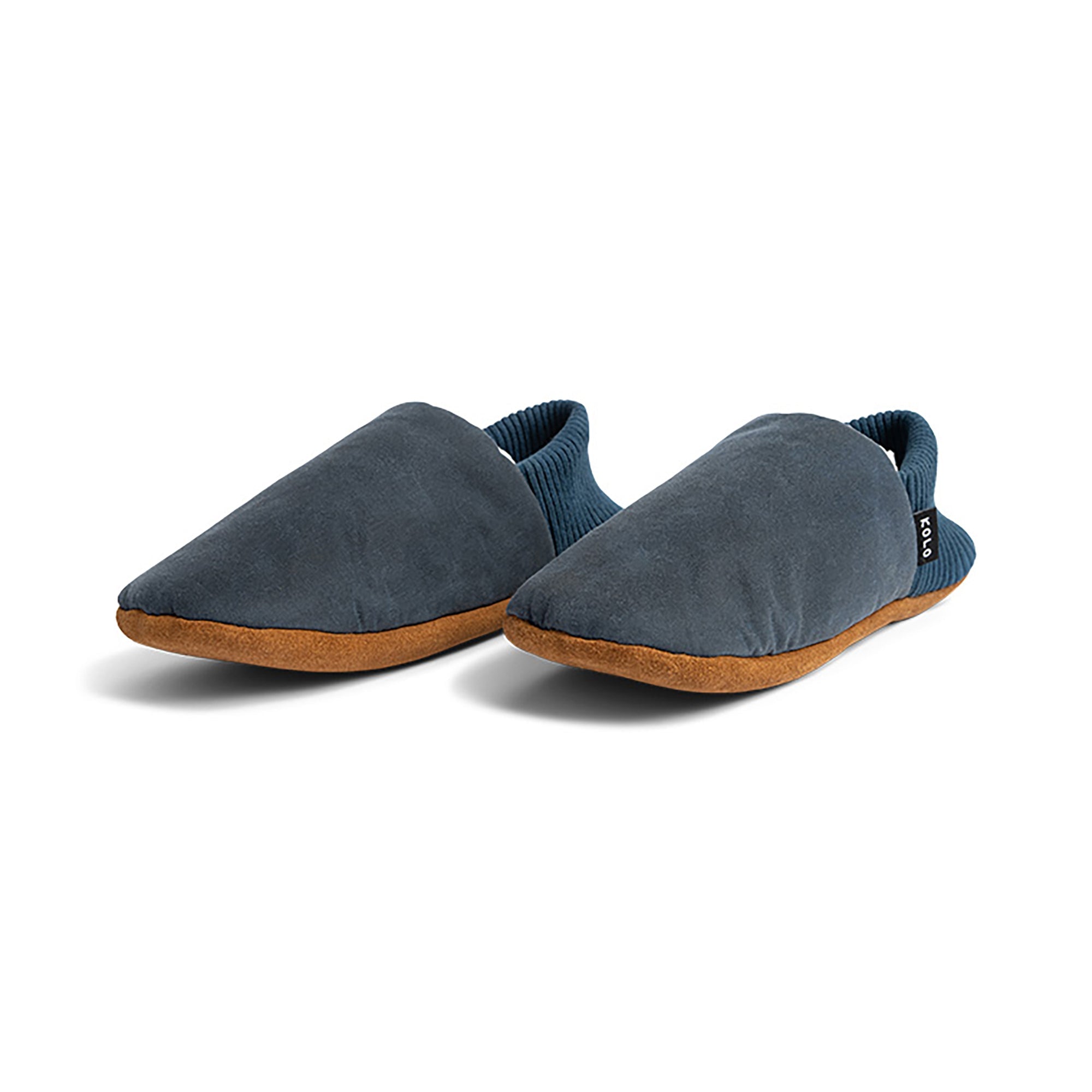 Aberdeen Waxed Canvas House Shoes - Sherpa-Lined