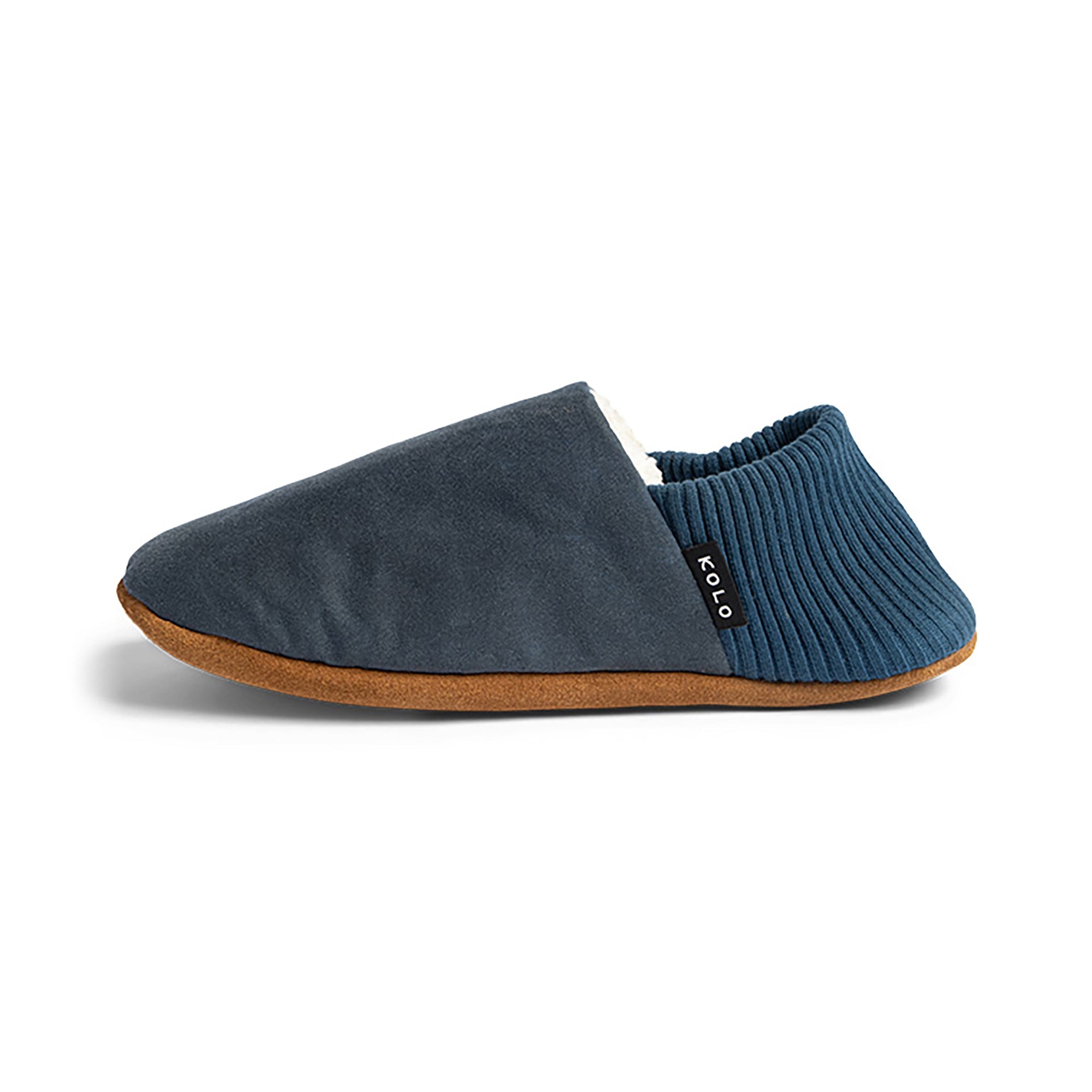 Aberdeen Waxed Canvas House Shoes - Sherpa-Lined