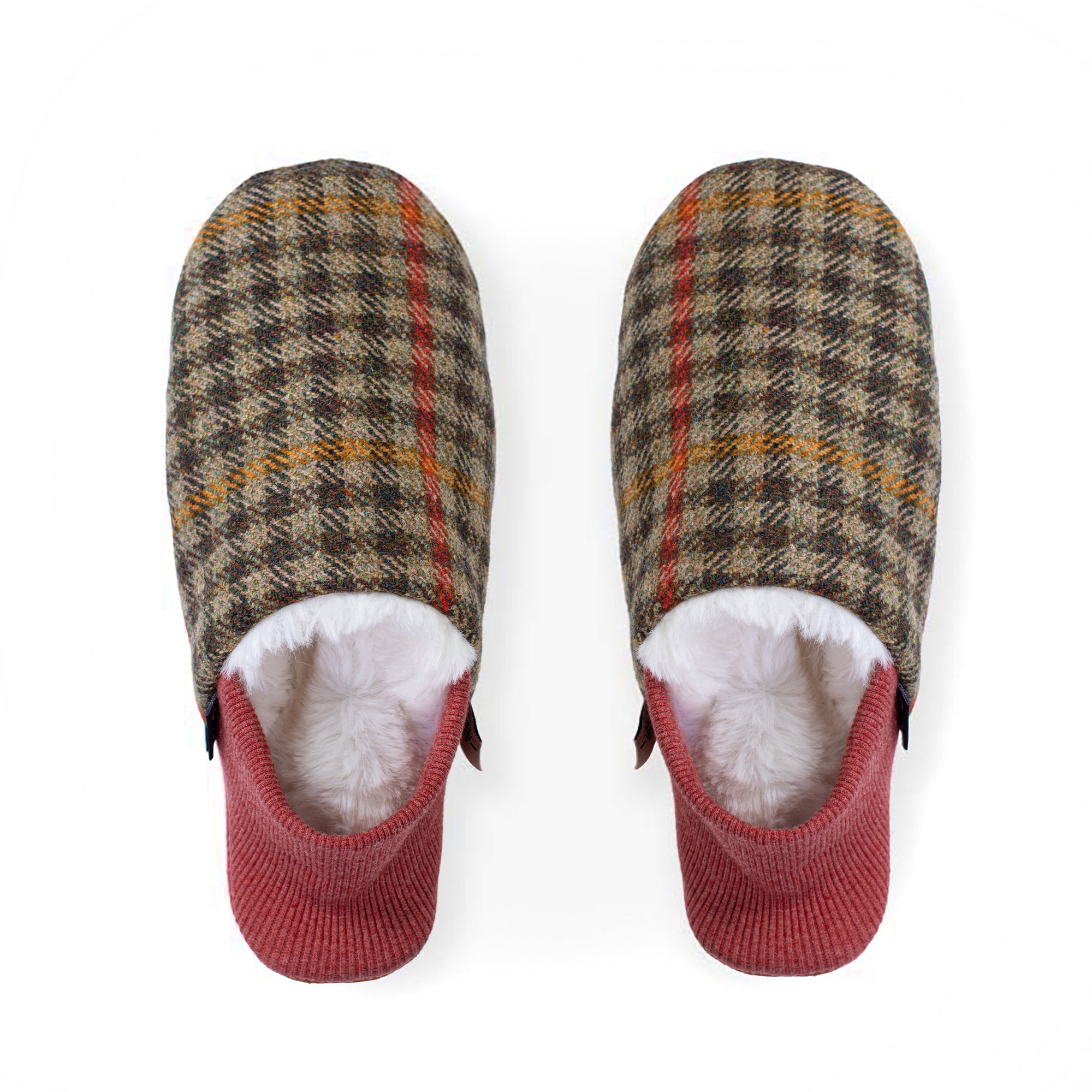 Camp Vintage House Shoes - Fur-Lined