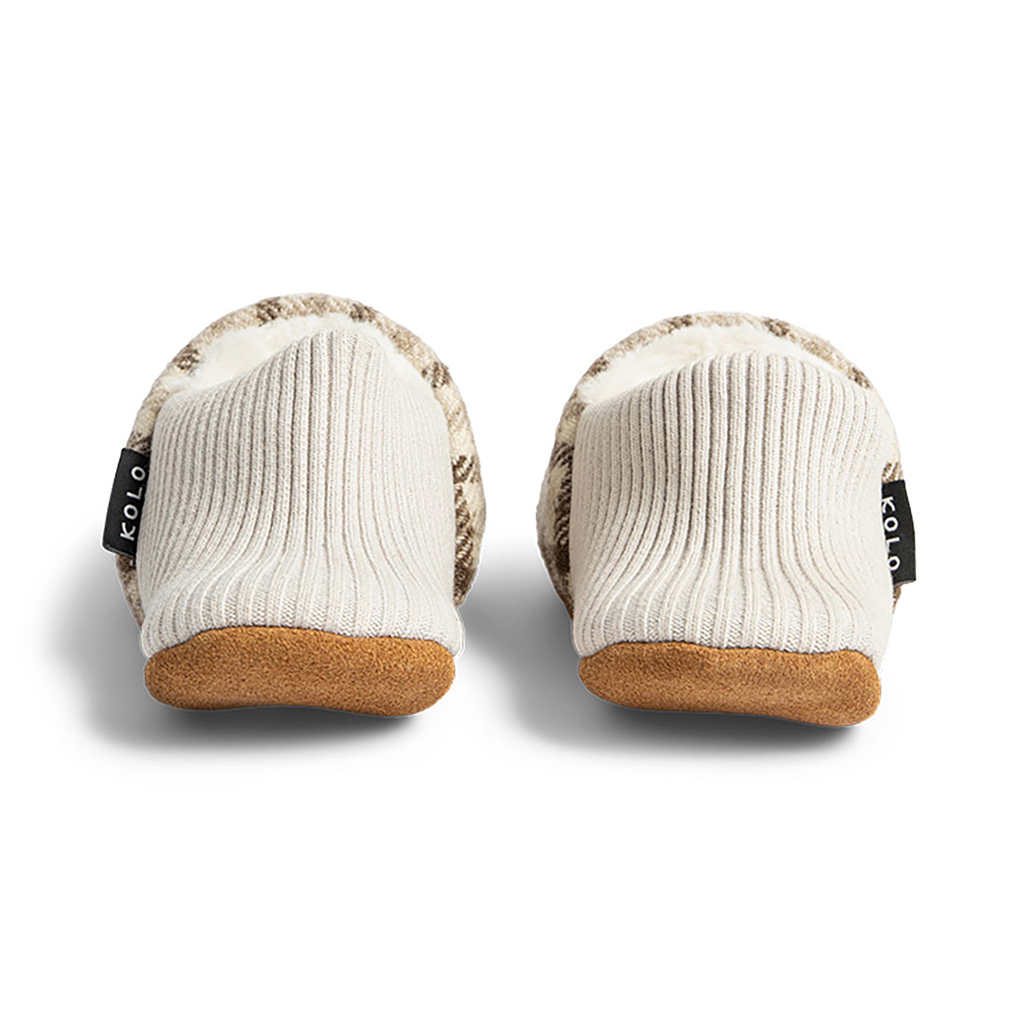 Hawick Tweed House Shoes - Fur-Lined