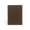brown drawing notebook